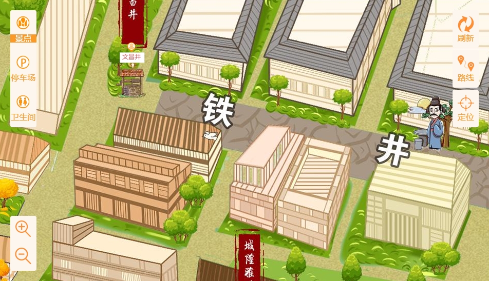 金山屯智慧景区：手绘地图与语音导览的完美融合